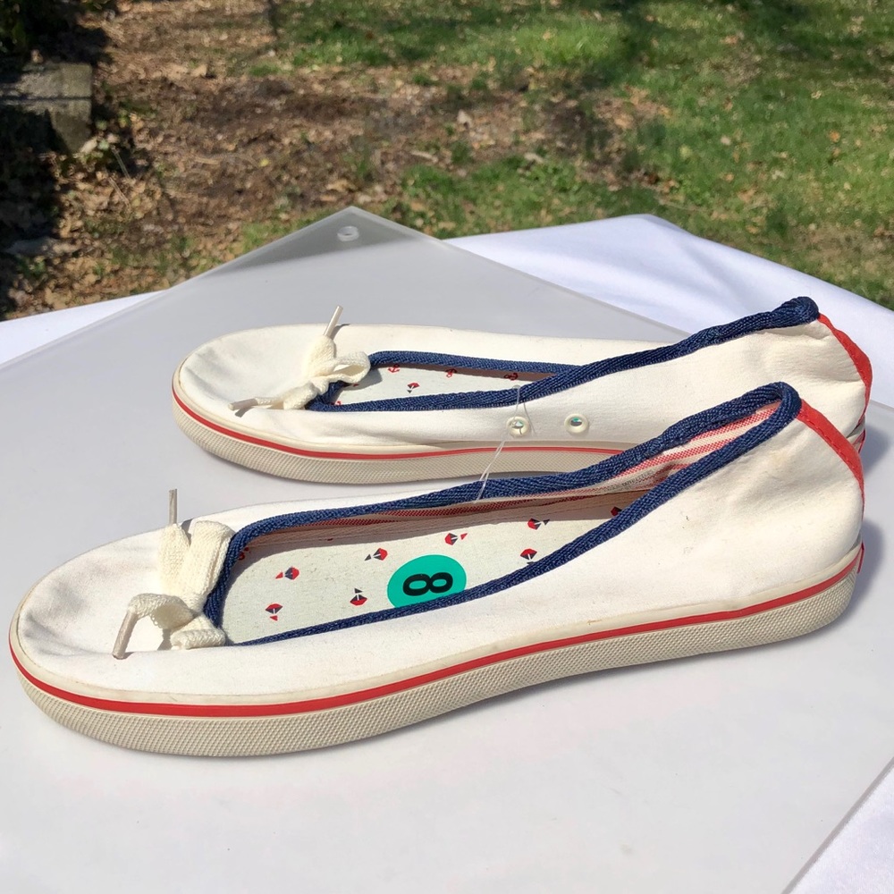 🆕 American Eagle White Casual Shoes Slip On 8